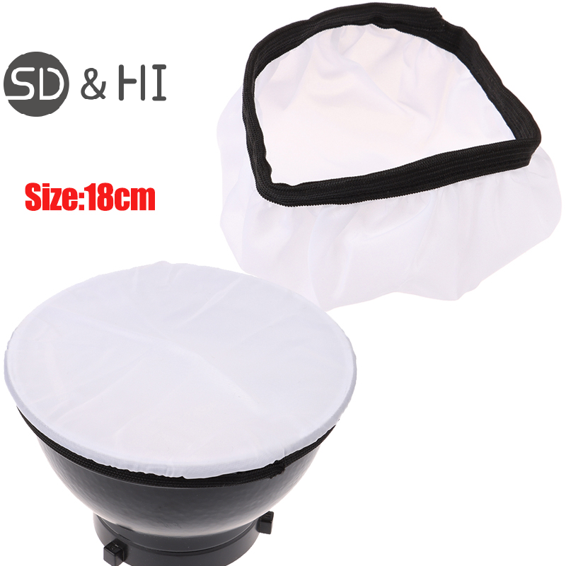 Pop Up Flash Diffuser - Lampu fotografi, kain Diffuser lembut untuk