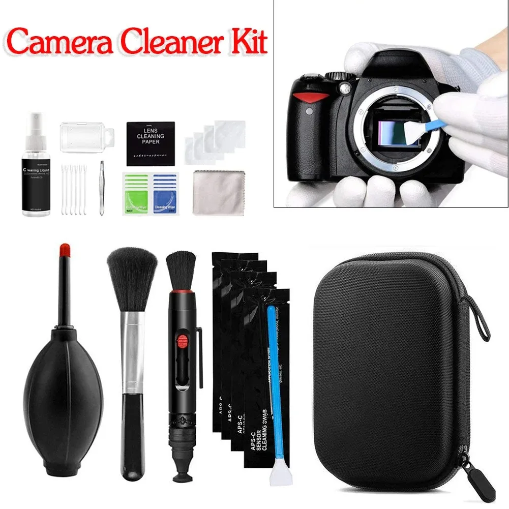Photography Ratio - Kit pembersih kamera lensa DSLR, Set