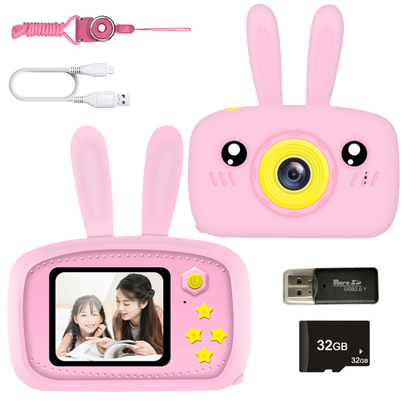 Photography Ratio - Kamera Mini kartun kelinci 2 inci