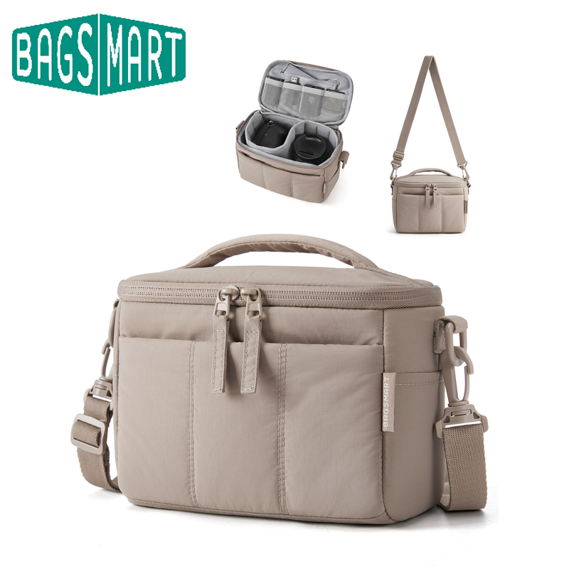 Photography Product - Tas Selempang Kamera BAGSMART dengan Bantalan,