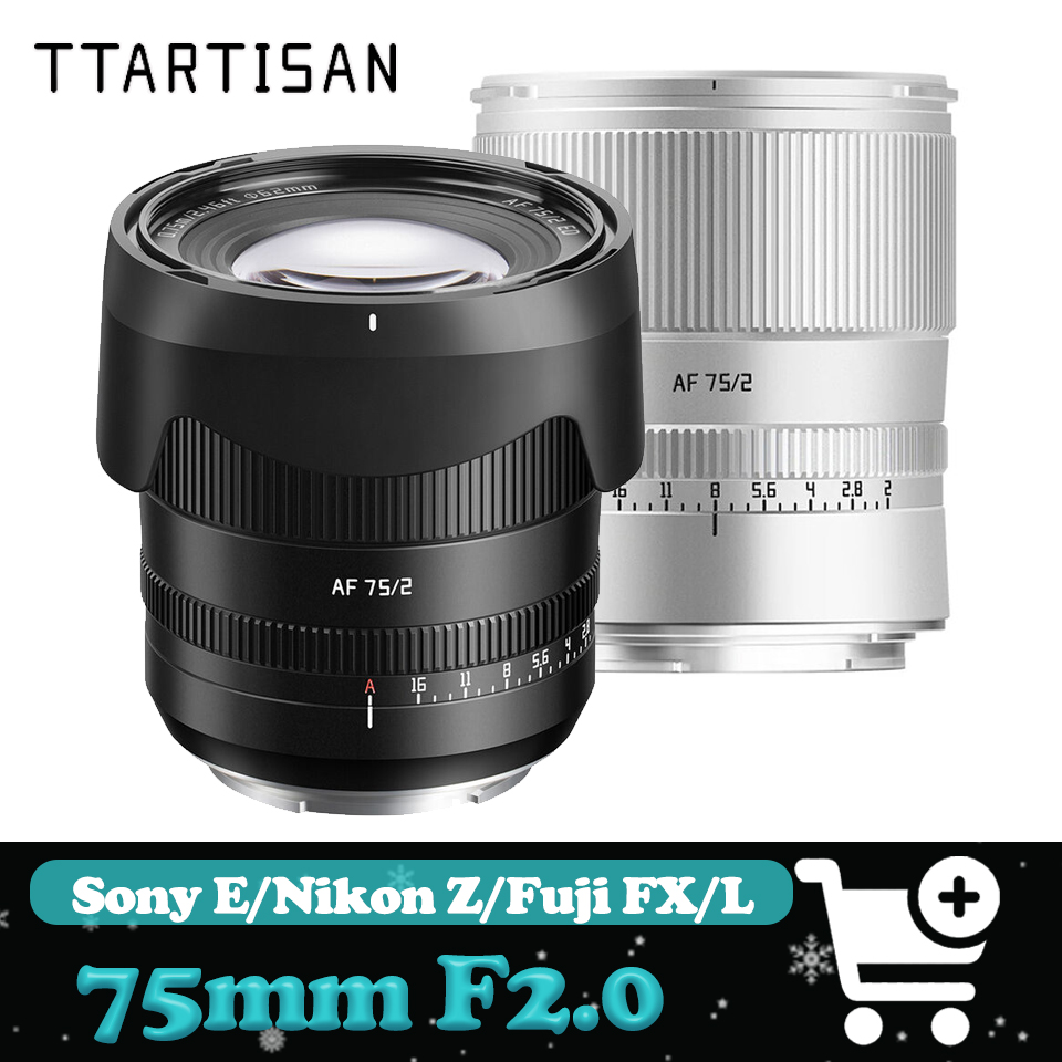 Fujifilm Camera X-T5 - Lensa TTArtisan Full Frame Protrait AF