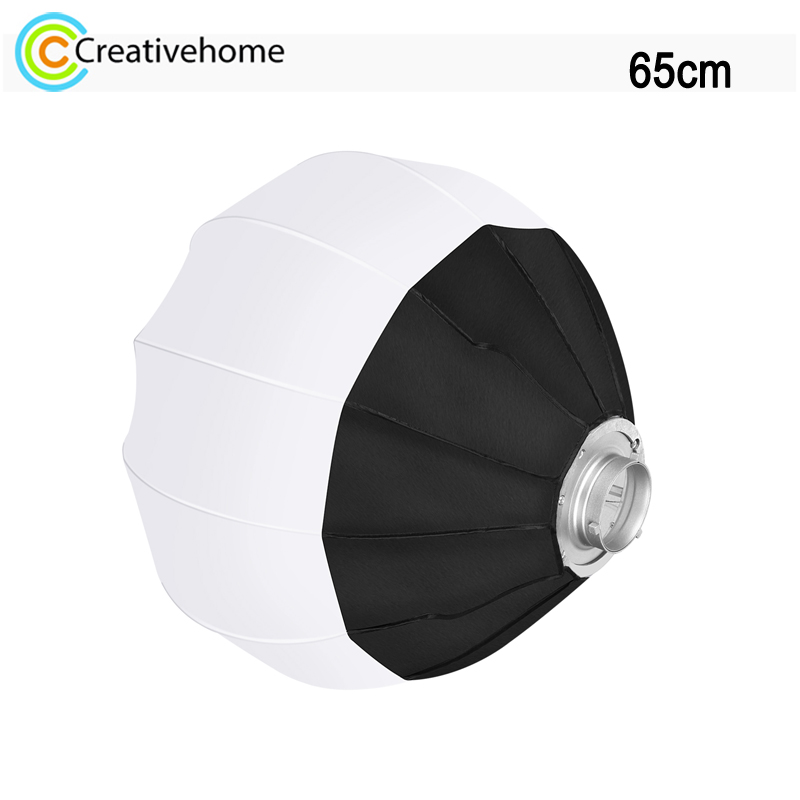 Pop Up Flash Diffuser - PULUZ penutup lampu fotografi, 65cm lentera