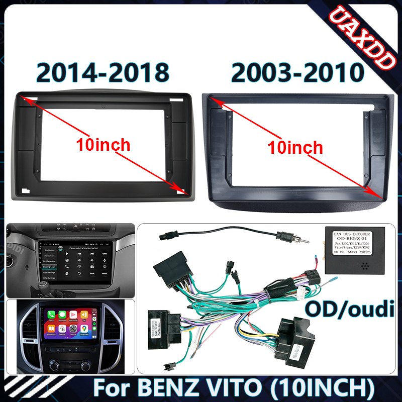 Photograph Mp3 - Untuk BENZ VITO 2003-2018 Layar Audio