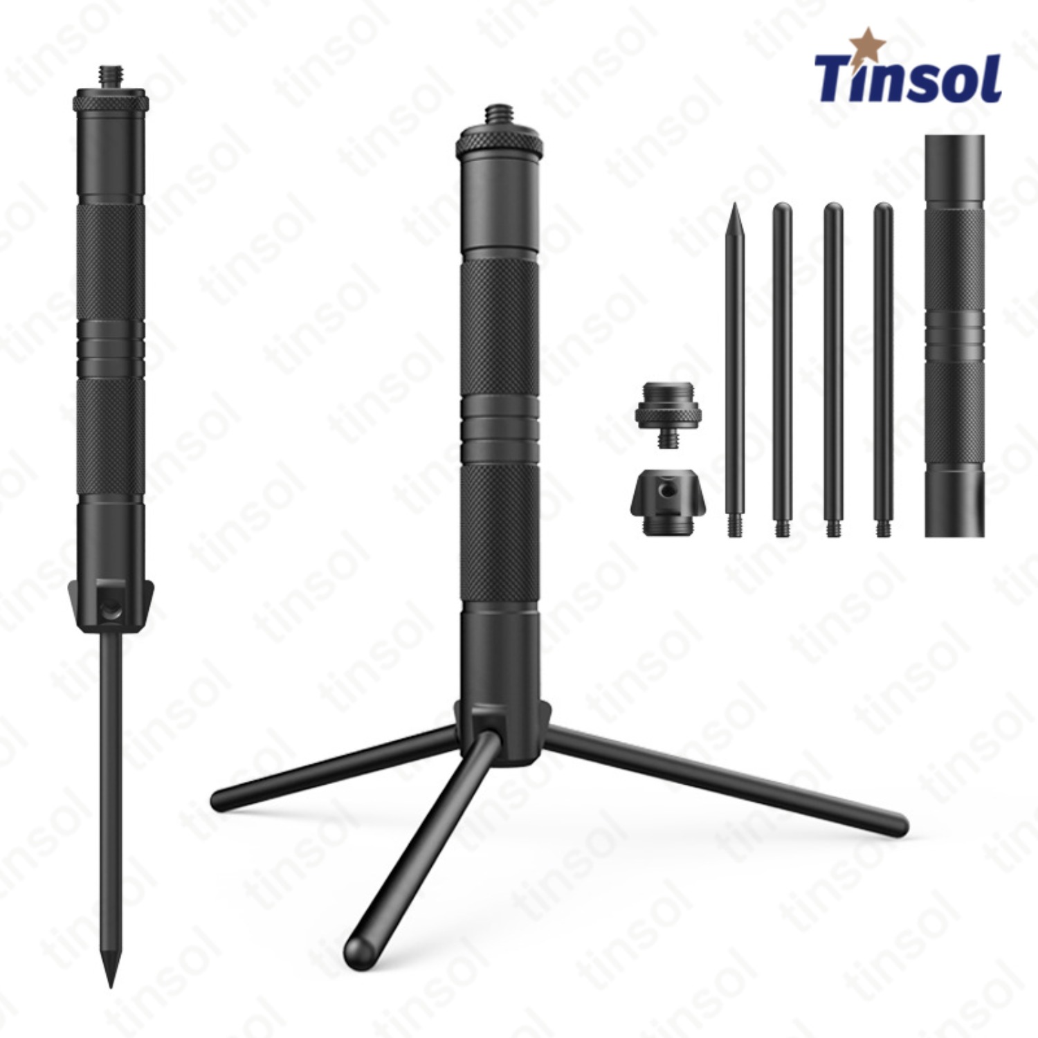 Photography Basics - Penyangga Lampu Aluminium Baru, Tiang Lampu