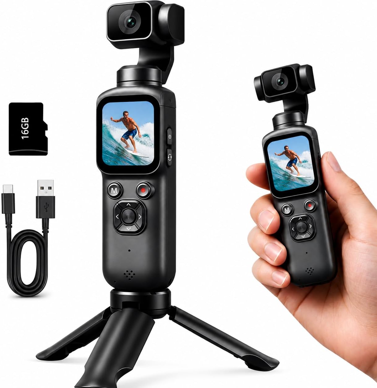 Photography Blog - Kamera Vlogging Gimbal Genggam 4K untuk