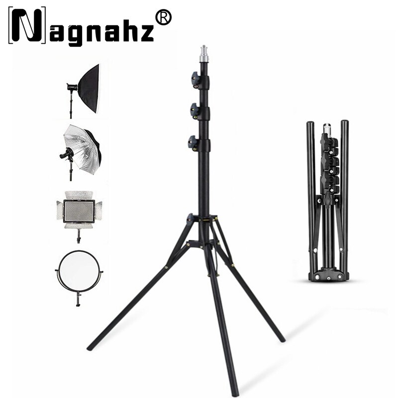 Photography Basics - Nagnaz dudukan lampu fotografi 78 inci,