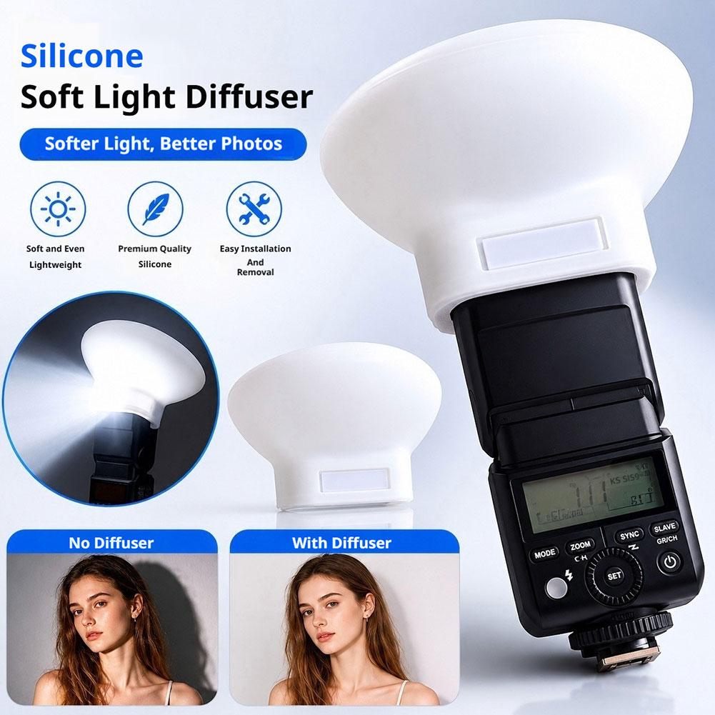Pop Up Flash Diffuser - Untuk Godox IT32 TT350 V350 V480