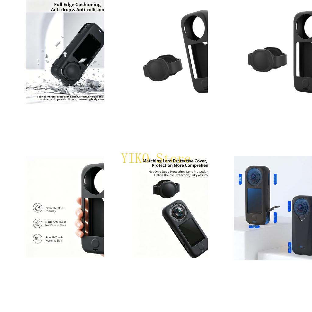 Insta360 Camera X4 - K32C Penutup Pelindung Silikon Elastis Premium