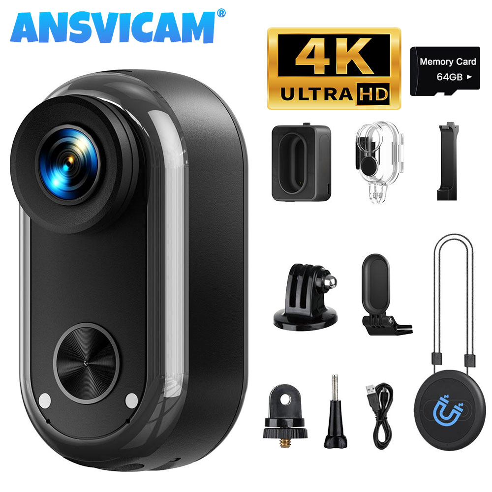 Photography Blog - ANSVICAM 4K HD Kamera Aksi Mini