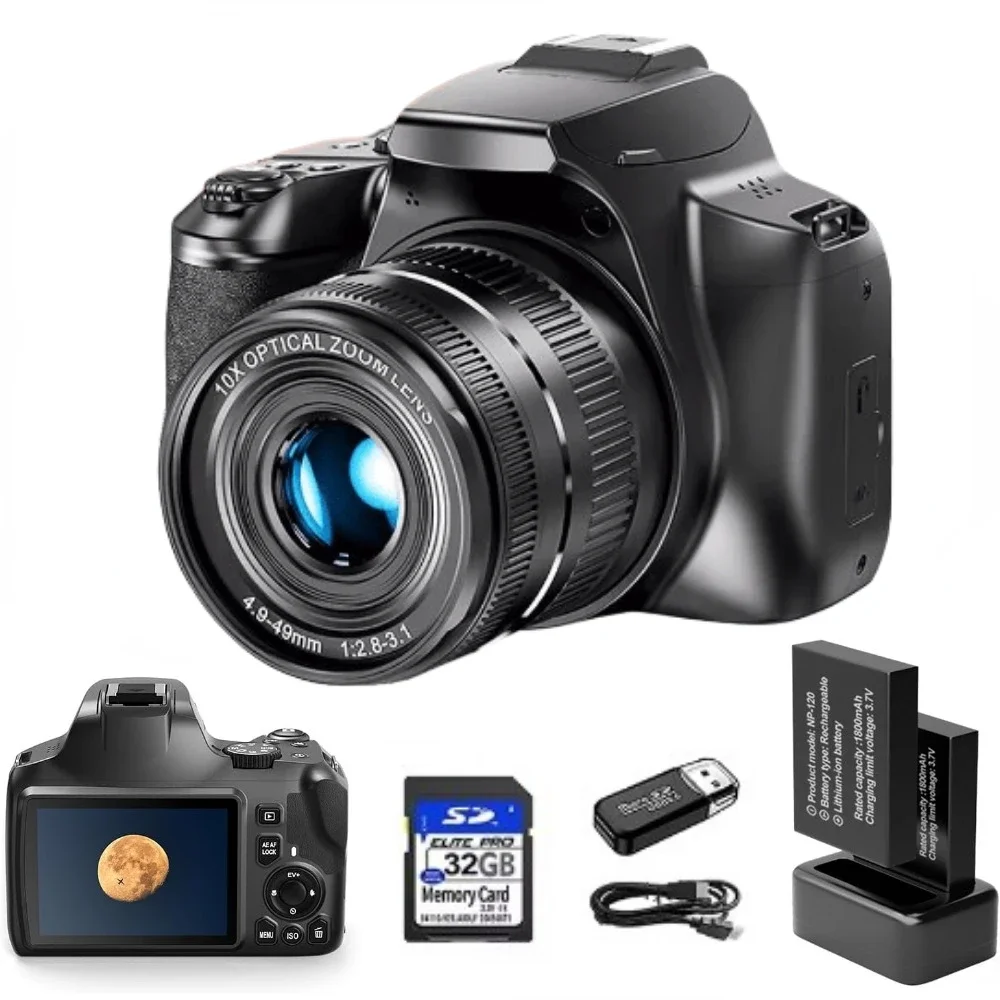 Photography Youtube - Kamera Digital 4K untuk Fotografi 10X