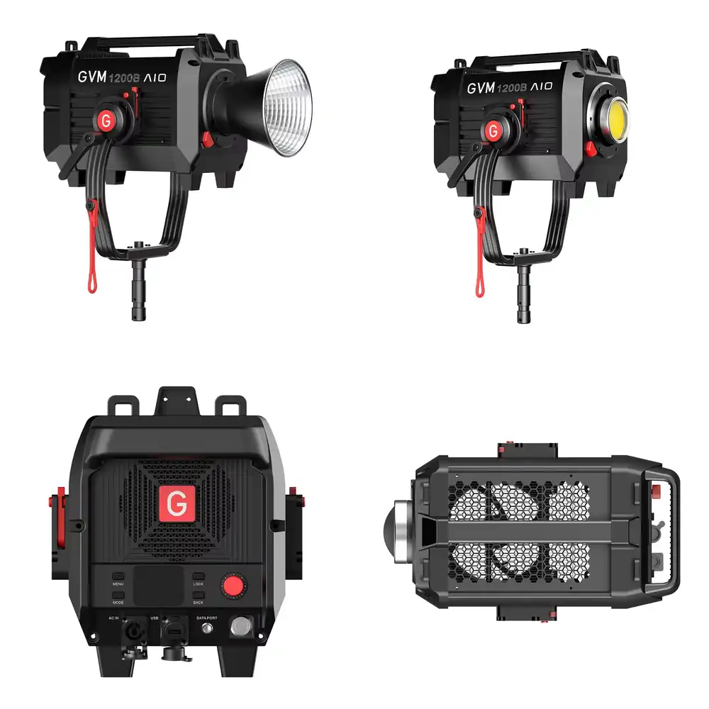 Photography Video - GVM SD1200B AIO 1200W Lampu Sorot