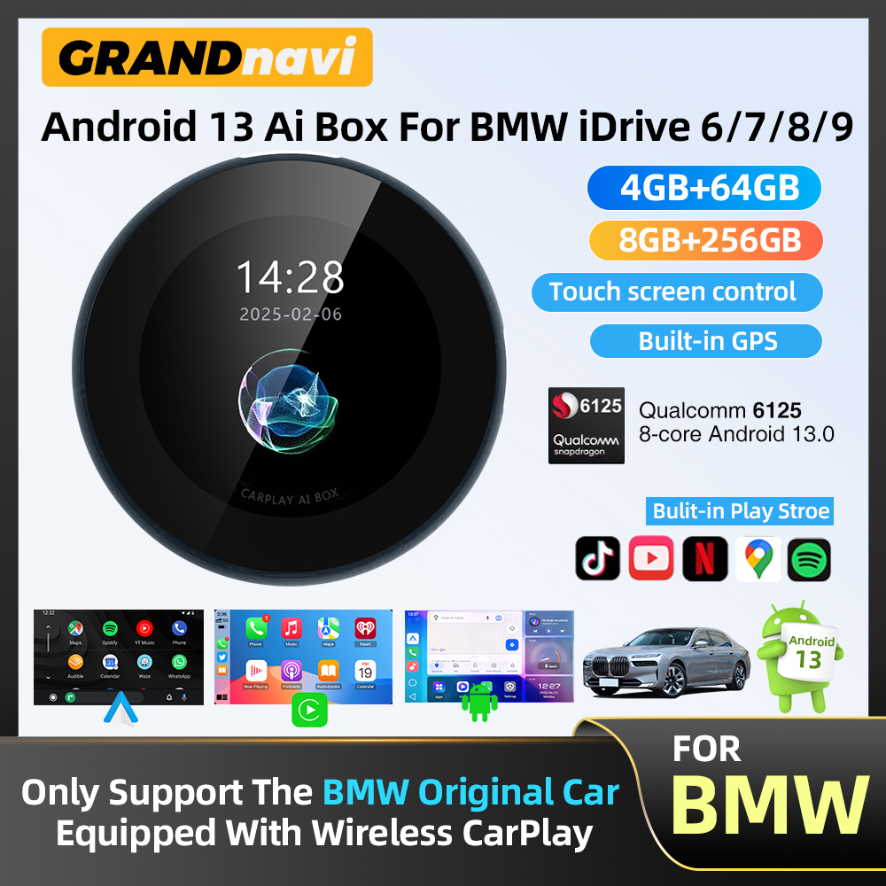 QCM6125 Android 13 AI Box untu - Photography Youtube ulasan dan harga