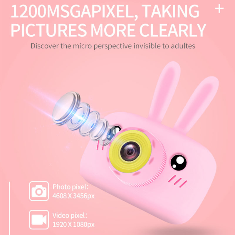Kamera Mini kartun kelinci 2 i - Photography Ratio ulasan dan harga