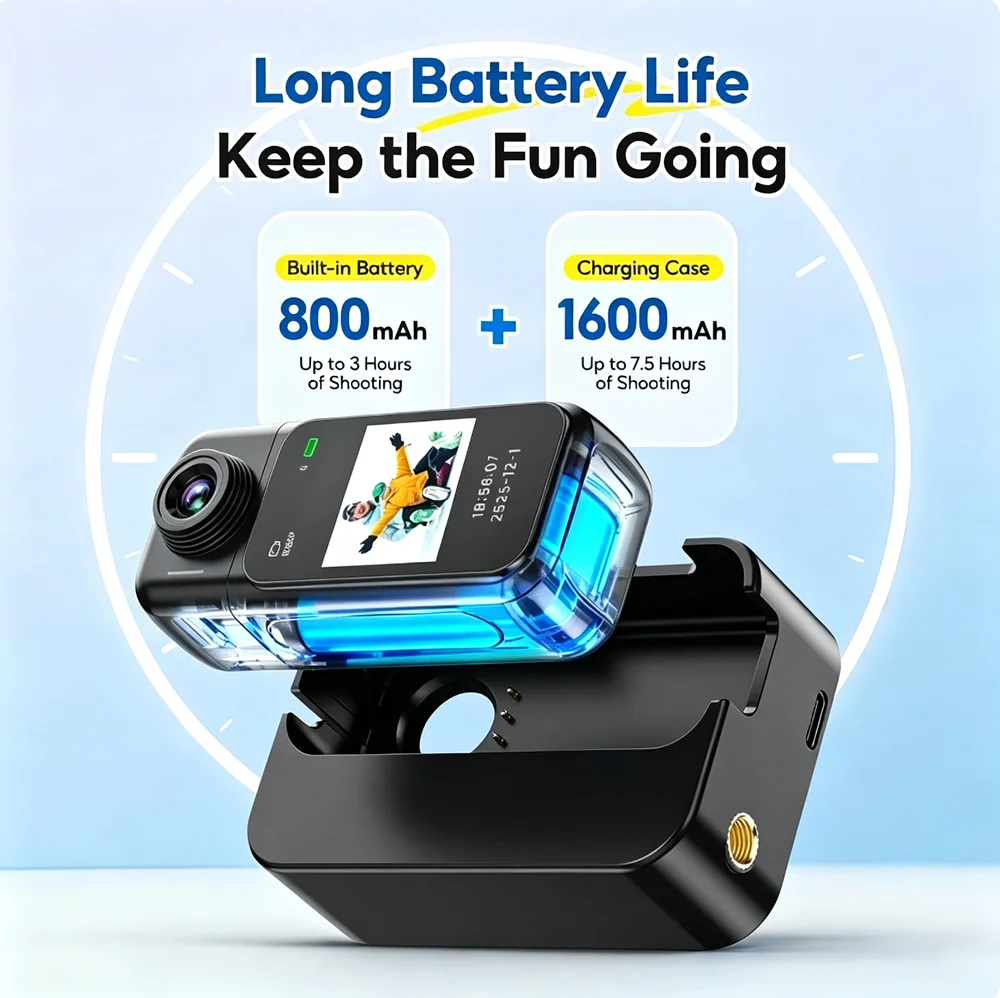 Kamera Vlog Mini WiFi 4K/1080P - Photography Blog ulasan dan harga