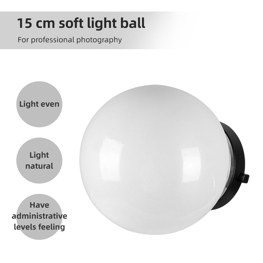 Bola Cahaya Lembut 15Cm/6 Inci - Pop Up Flash Diffuser ulasan dan harga