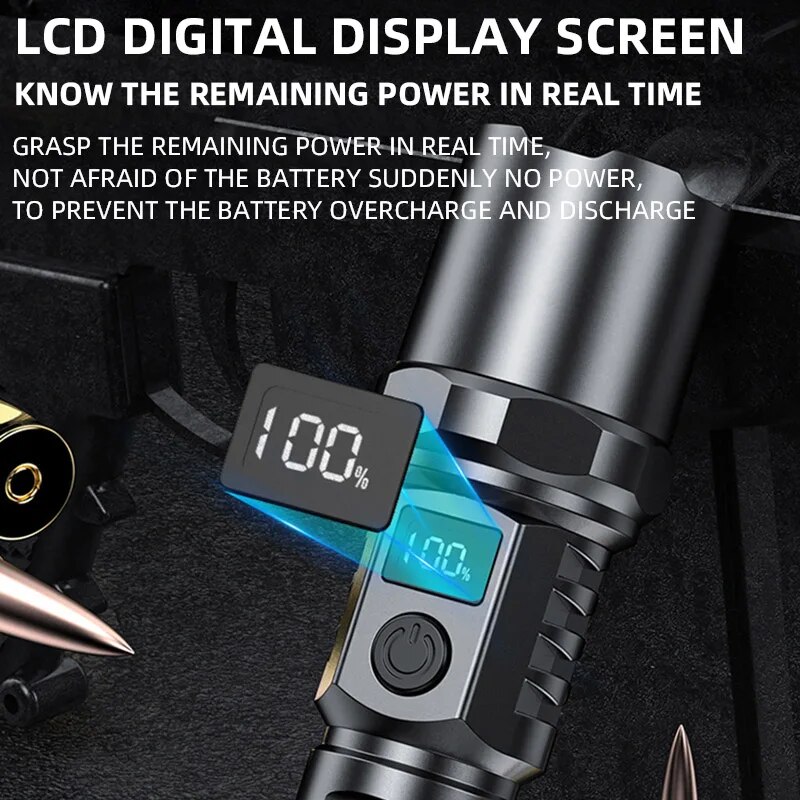 Senter Led XHP100 daya tinggi, - Photography Ratio ulasan dan harga