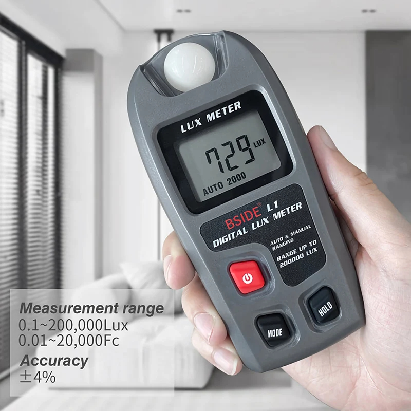 L1 Digital Lux Meter Illuminom - Photography Ratio ulasan dan harga