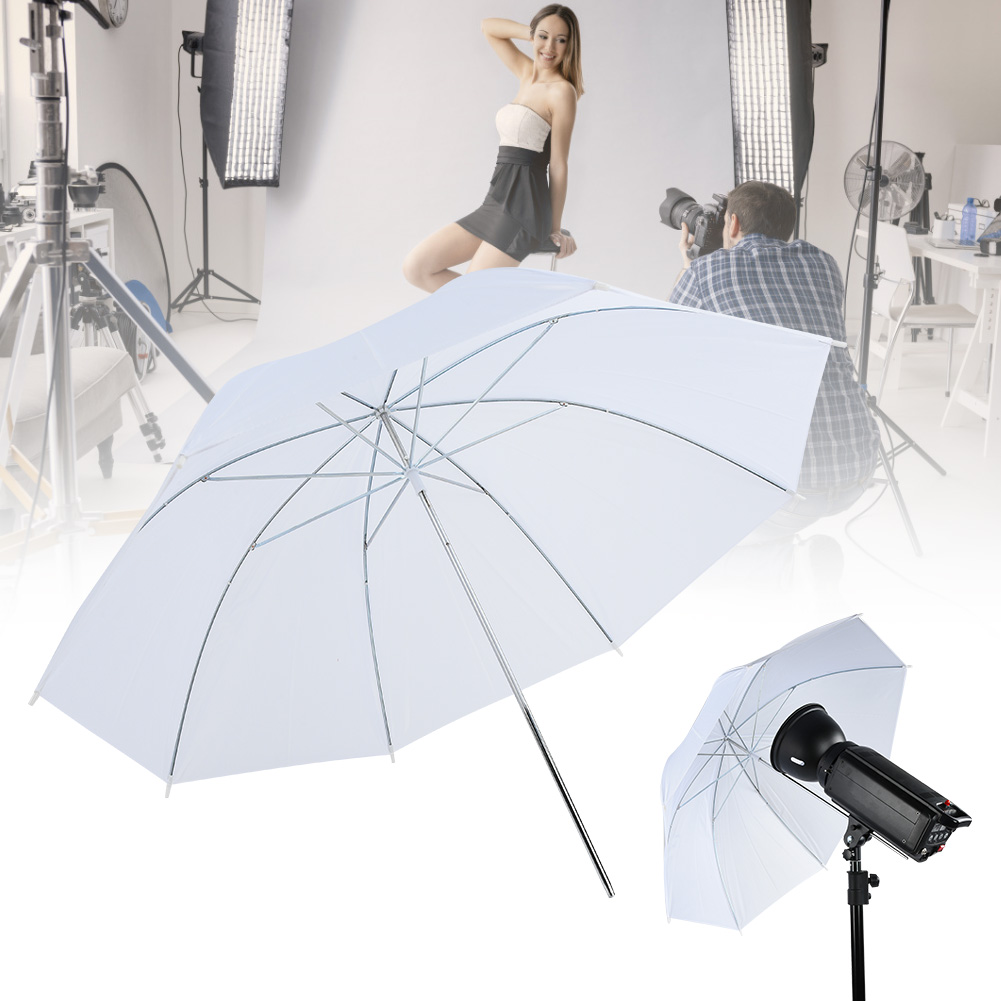 Payung Lembut Putih Transparan - Pop Up Flash Diffuser ulasan dan harga