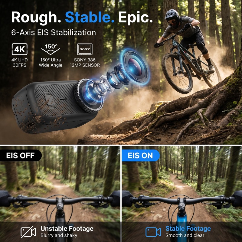 Kamera Aksi APEX 4K Mini POV M - Photography Blog ulasan dan harga