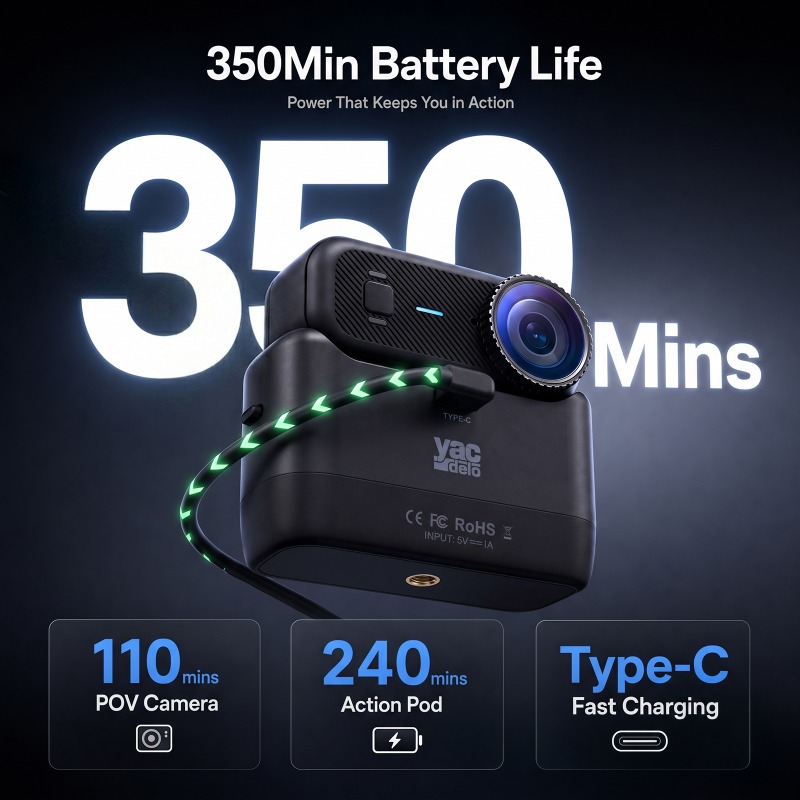 Kamera Aksi APEX 4K Mini POV M - Photography Blog ulasan dan harga