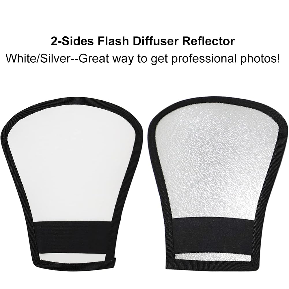 Universal 2-in-1 Flash Diffuse - Pop Up Flash Diffuser ulasan dan harga
