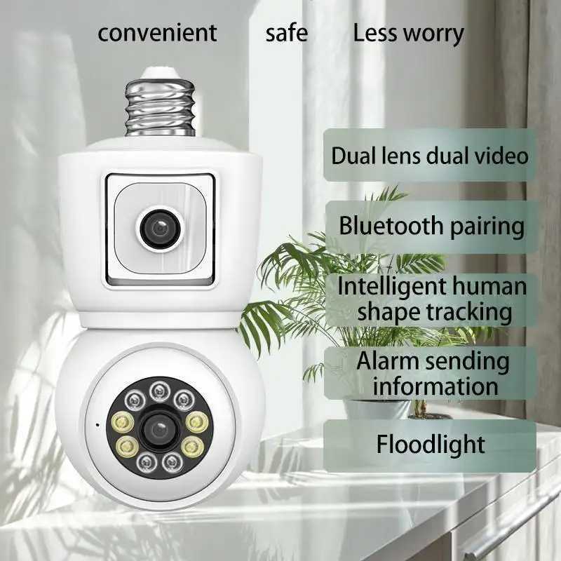 Kamera Bohlam WiFi 360 Panoram - Photography Bulb ulasan dan harga