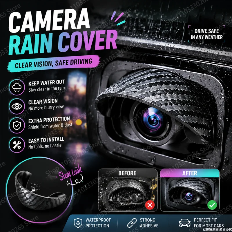 Penutup hujan bertekstur serat - Camera Rain Cover ulasan dan harga