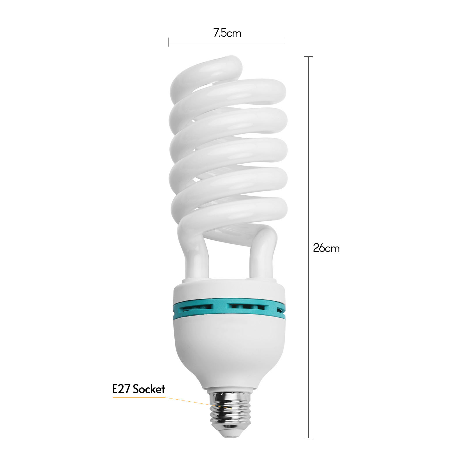 Andoer E27 bola lampu neon Spi - Photography Bulb ulasan dan harga