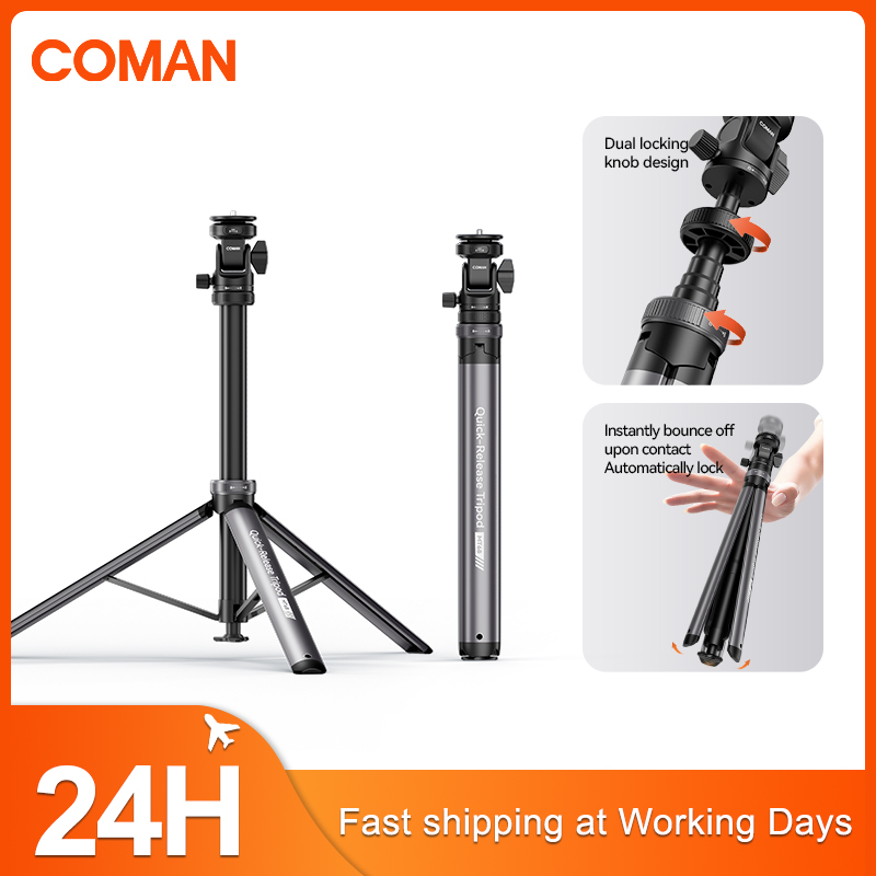 Statif Lampu COMAN MT68 One Cl - Photography Basics ulasan dan harga