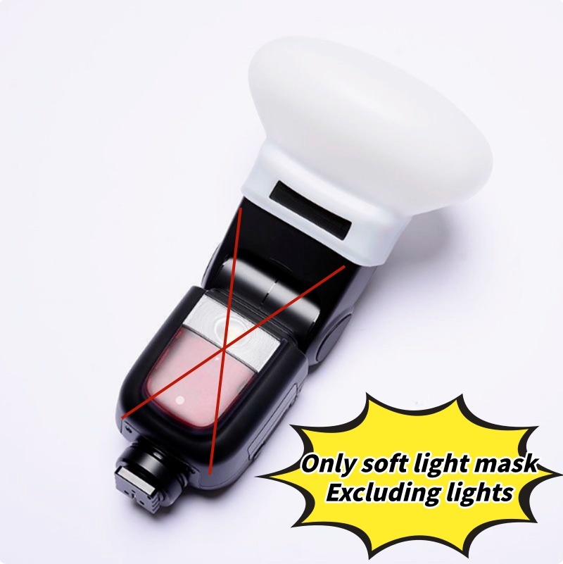 1 Buah Tutup Flash Silikon Lem - Pop Up Flash Diffuser ulasan dan harga
