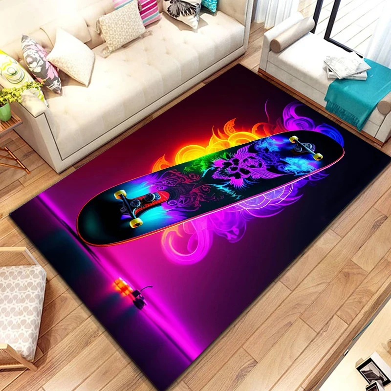 Karpet Cetak Logo Skateboard W - Photography Yoga ulasan dan harga