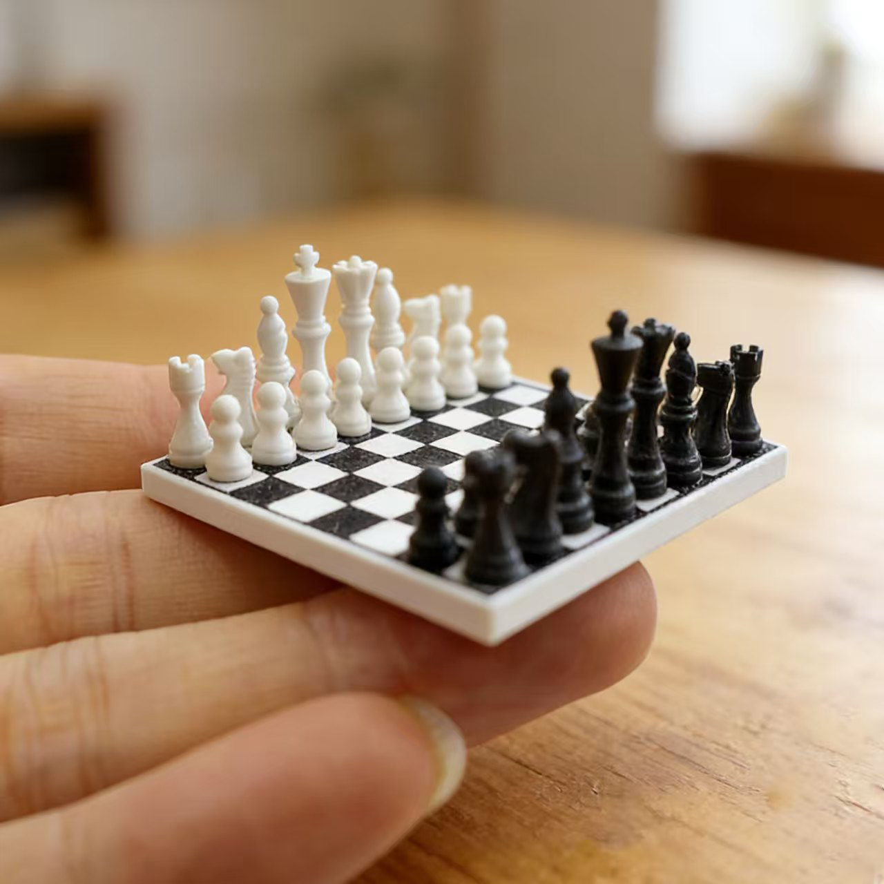 1set/Miniatur set catur hitam  - Photography Product ulasan dan harga