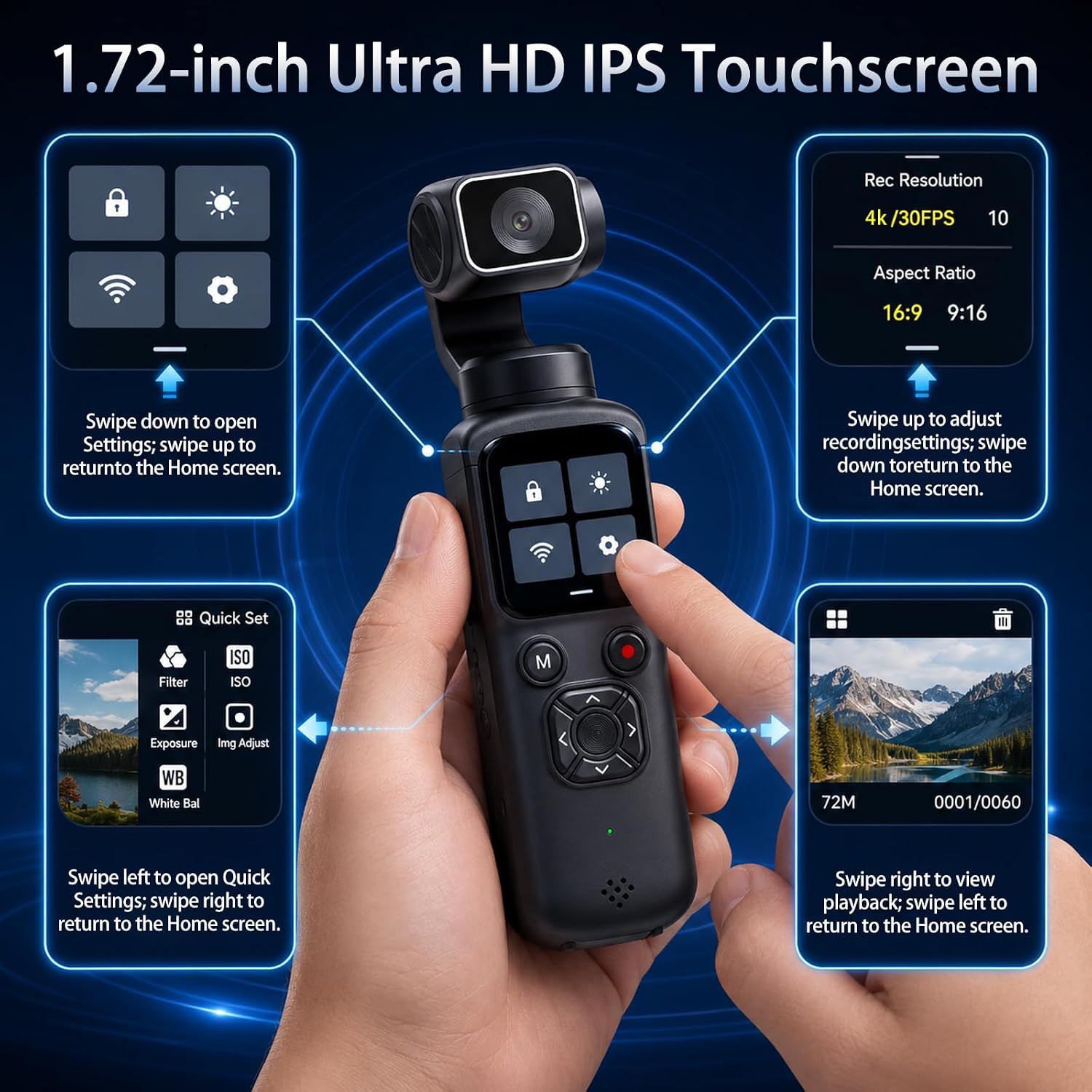 Kamera Vlogging Gimbal Genggam - Photography Blog ulasan dan harga