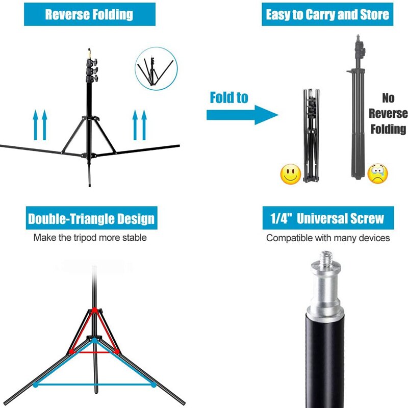 Nagnaz dudukan lampu fotografi - Photography Basics ulasan dan harga