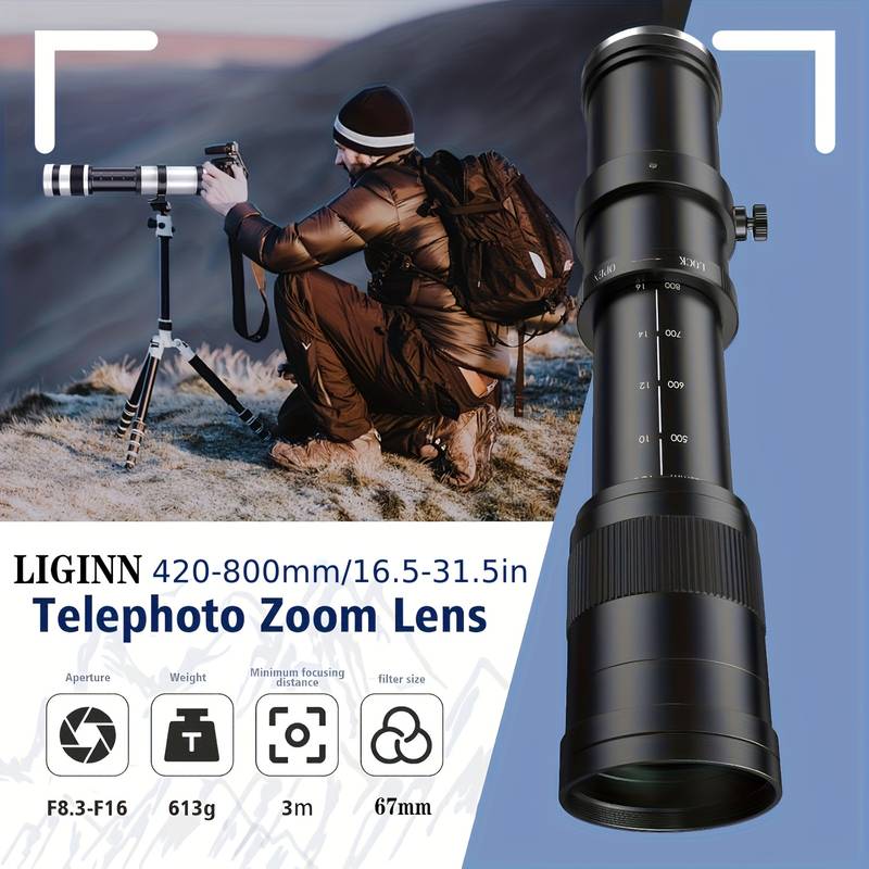 Lensa Zoom Telefoto Medium Ful - Photography Ratio ulasan dan harga