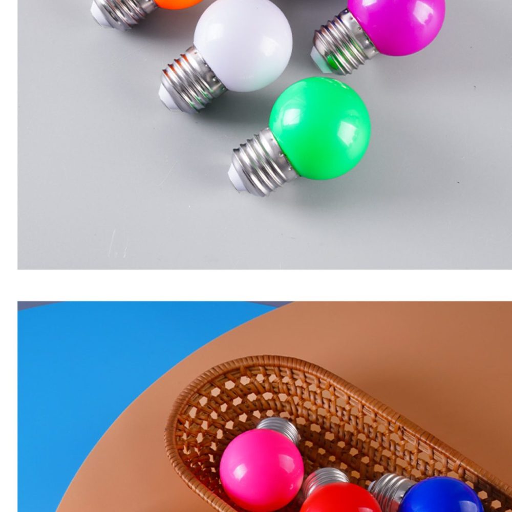 Lampu LED Berwarna E27 Hemat E - Photography Bulb ulasan dan harga