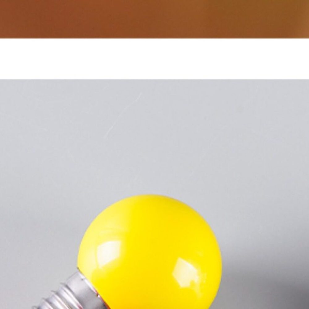 Lampu LED Berwarna E27 Hemat E - Photography Bulb ulasan dan harga