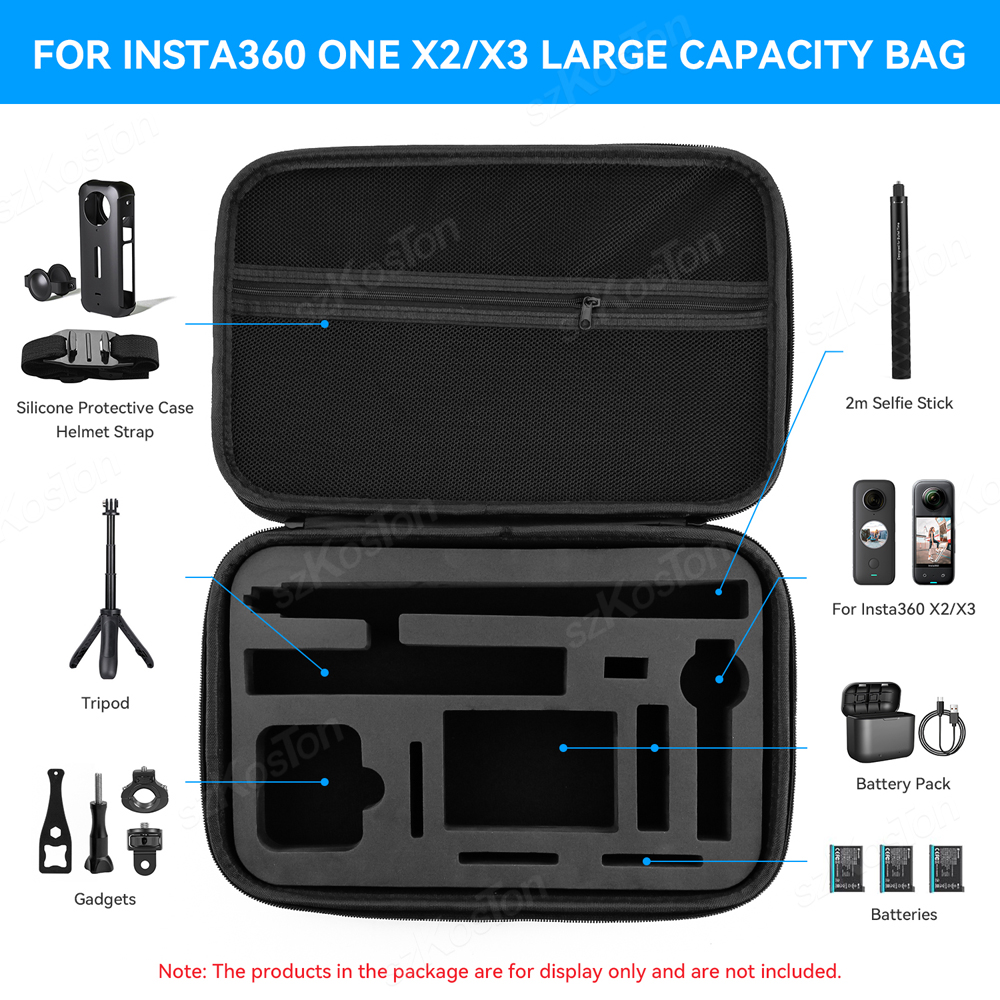 Casing penyimpanan untuk Insta - Insta360 Camera X3 ulasan dan harga