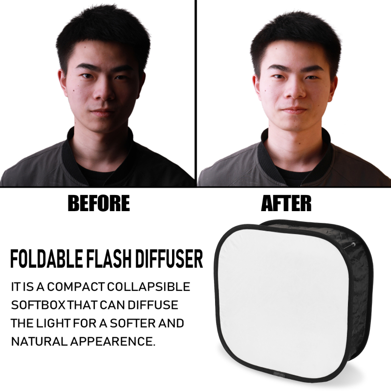 Flash Diffuser Lipat Mini 410m - Pop Up Flash Diffuser ulasan dan harga