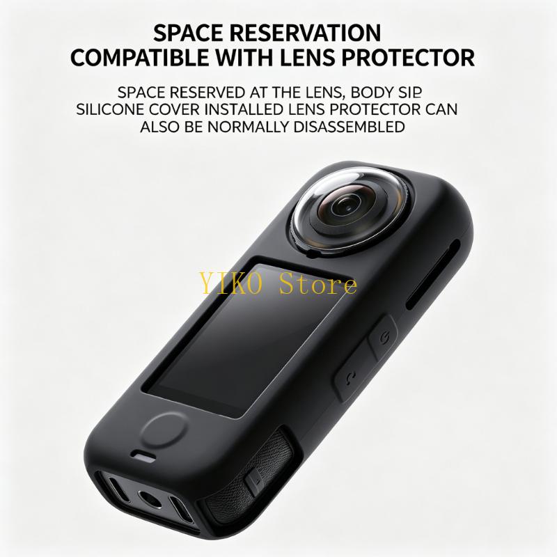K32C Penutup Pelindung Silikon - Insta360 Camera X4 ulasan dan harga