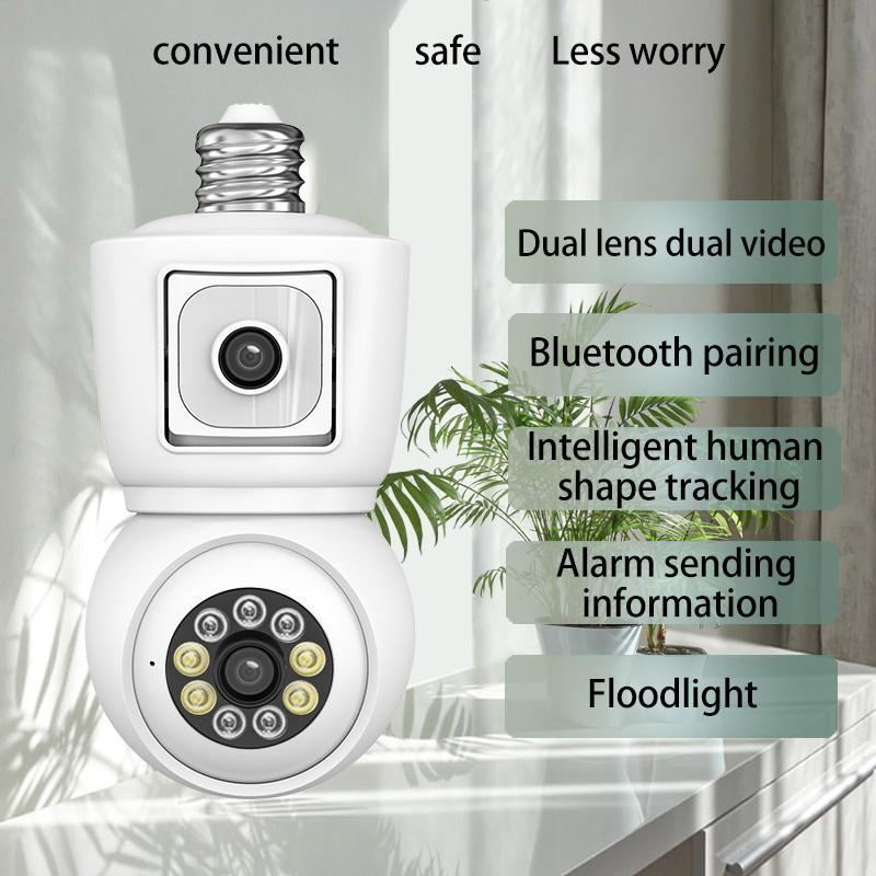 Bohlam kamera WiFi 4K 8MP E27, - Photography Bulb ulasan dan harga