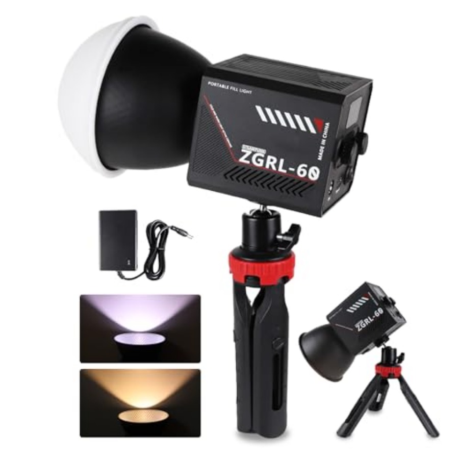 Lampu Video LED COB 60W Portab - Photography Video ulasan dan harga