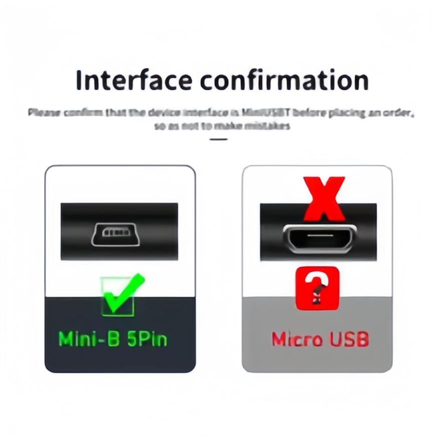 Kabel USB C ke Mini USB Pendek - Photograph Mp3 ulasan dan harga