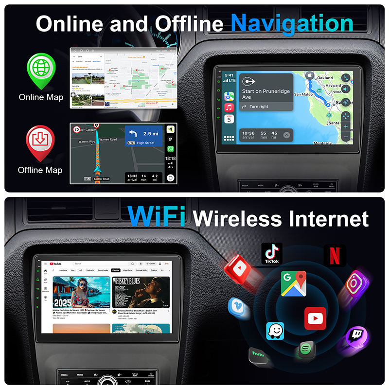 IYING Android 13 Car Stereo un - Photograph Mp3 ulasan dan harga