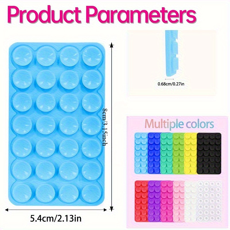 10Pcs Penyangga Ponsel Silikon - Photography Video ulasan dan harga