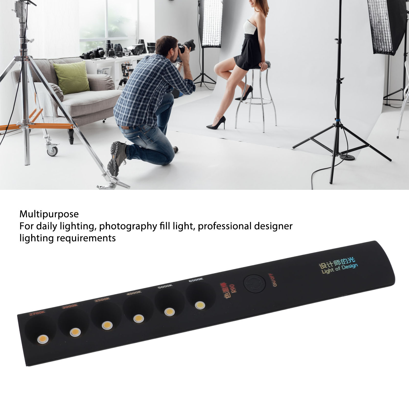 Tongkat Lampu Video Portabel,  - Photography Video ulasan dan harga