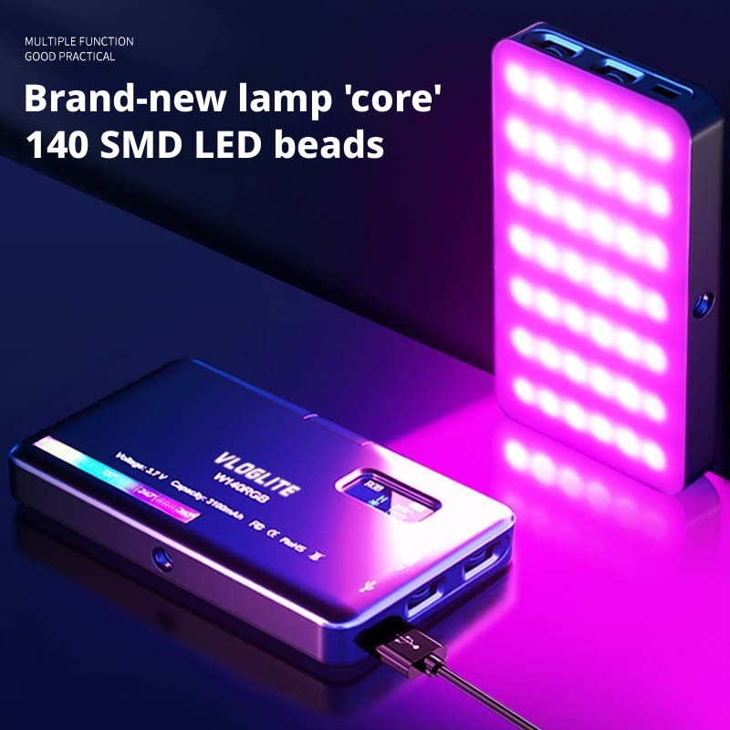Lampu Isi RGB Seluler, Lampu K - Photography Video ulasan dan harga