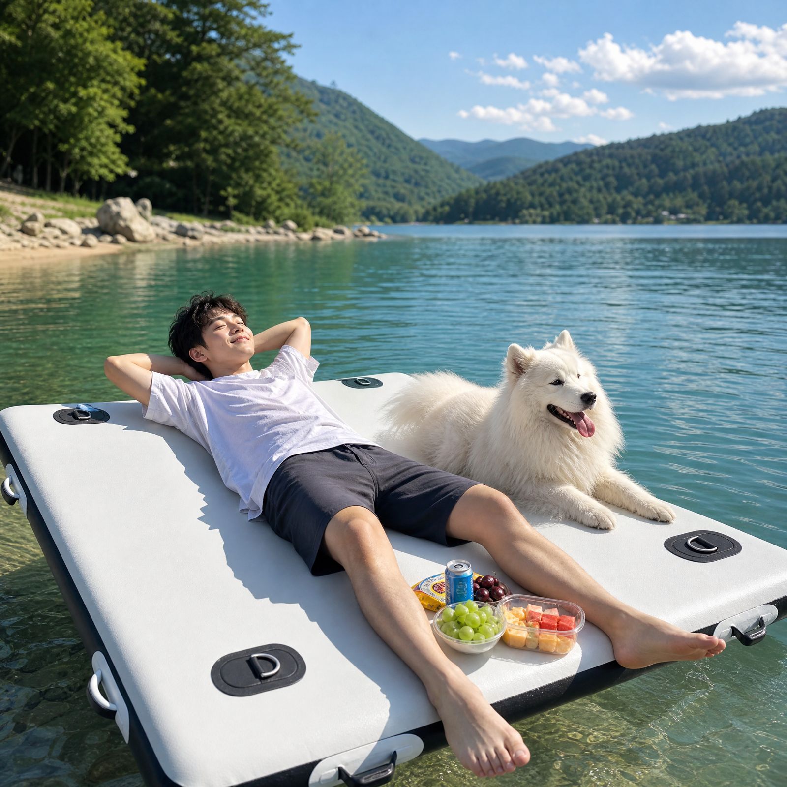 Perahu Pancing Portabel 2*1.5m - Photography Yoga ulasan dan harga