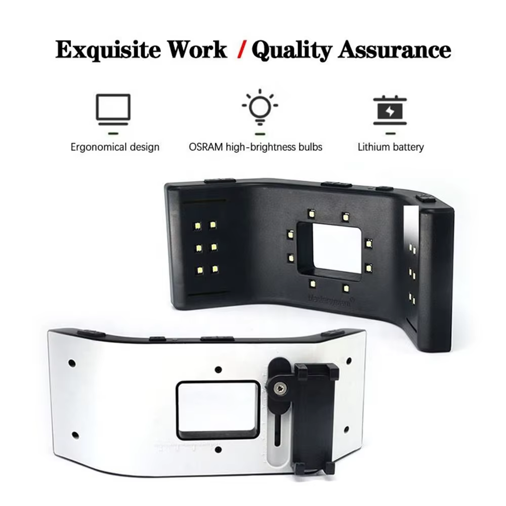 Lampu Fotografi Gigi JUMTOP LE - Photography Video ulasan dan harga