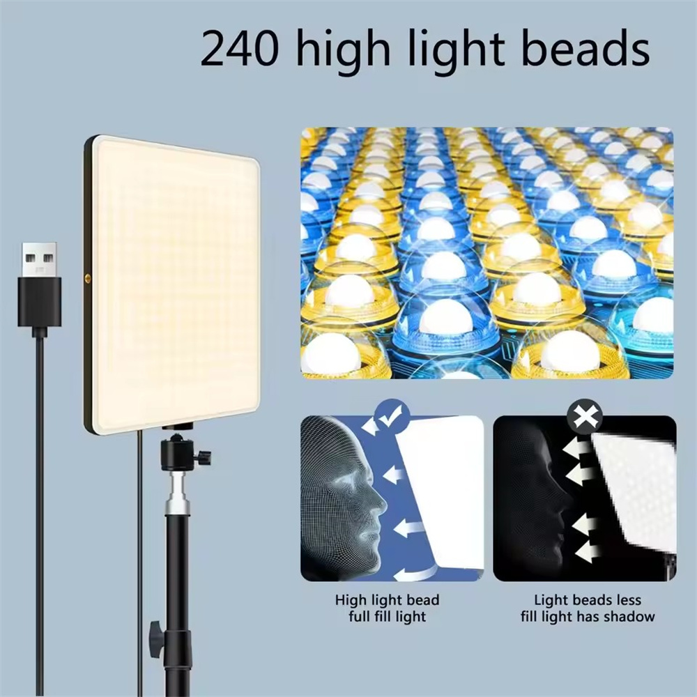 Lampu Selfie Fotografi LED 202 - Photography Youtube ulasan dan harga